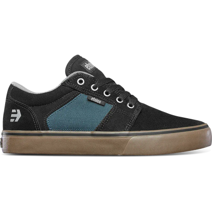 Etnies Men's Barge Ls Black/Teal Shoes