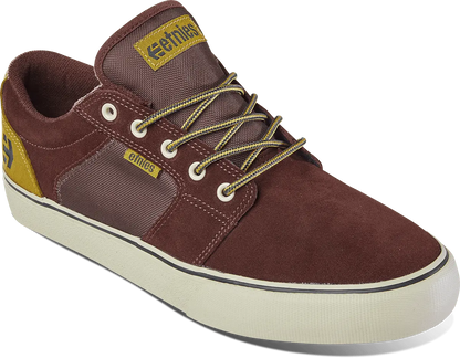 Etnies Men's Barge Ls Burgundy/Brown Shoes