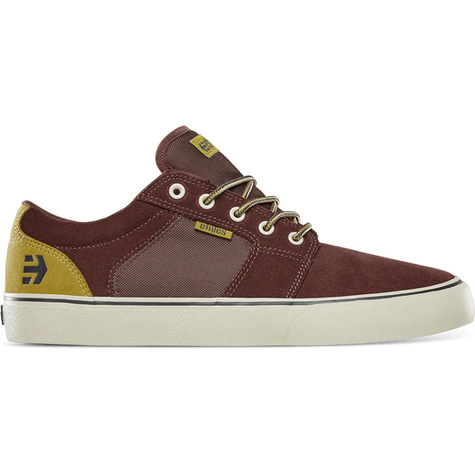 Etnies Men's Barge Ls Burgundy/Brown Shoes
