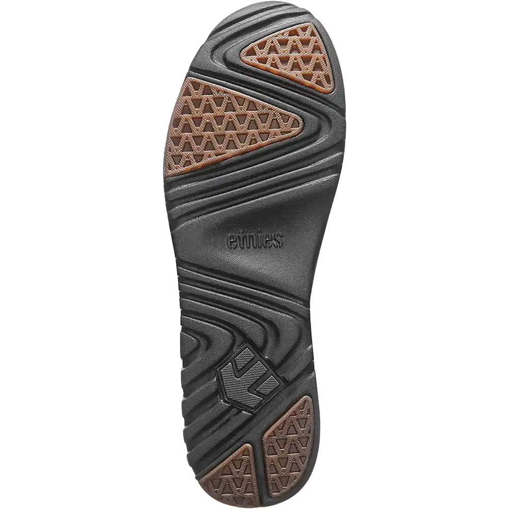 Etnies Mens Scout Black Black Gum Shoes