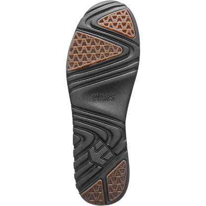 Etnies Mens Scout Black Black Gum Shoes