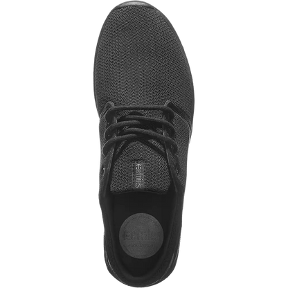 Etnies Mens Scout Black Black Gum Shoes