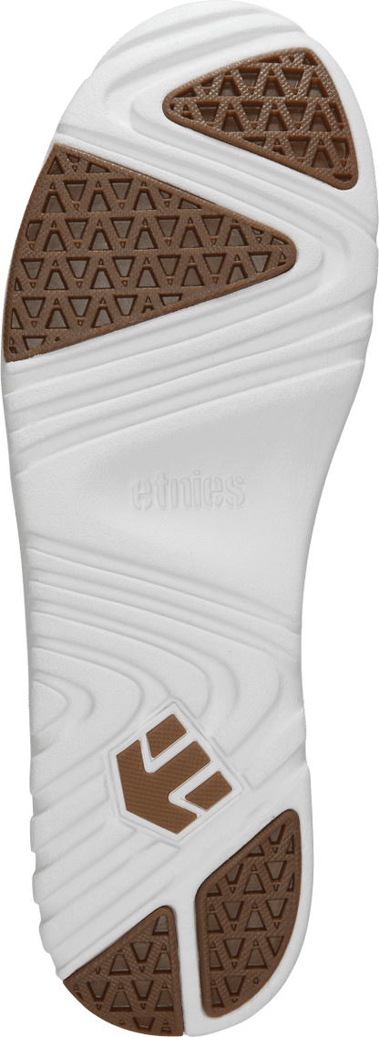 Etnies Mens Scout Black White Gum Shoes