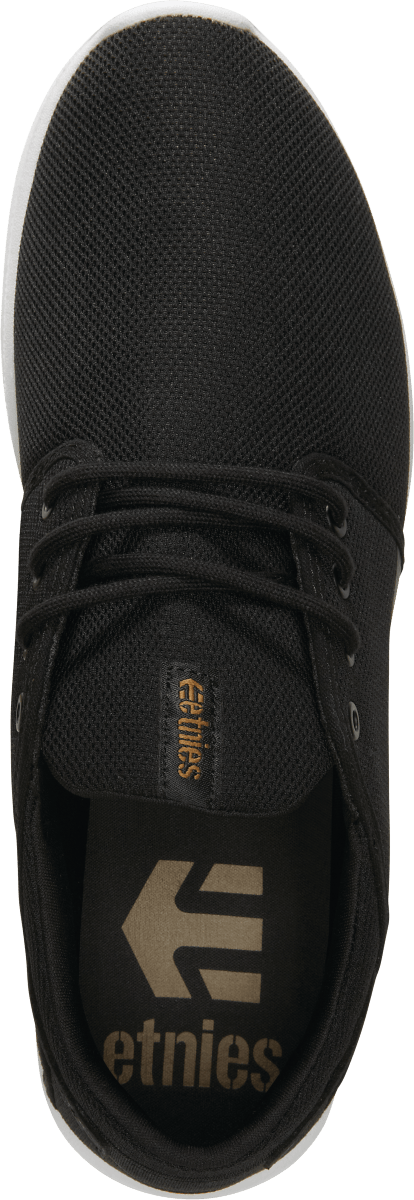 Etnies Mens Scout Black White Gum Shoes