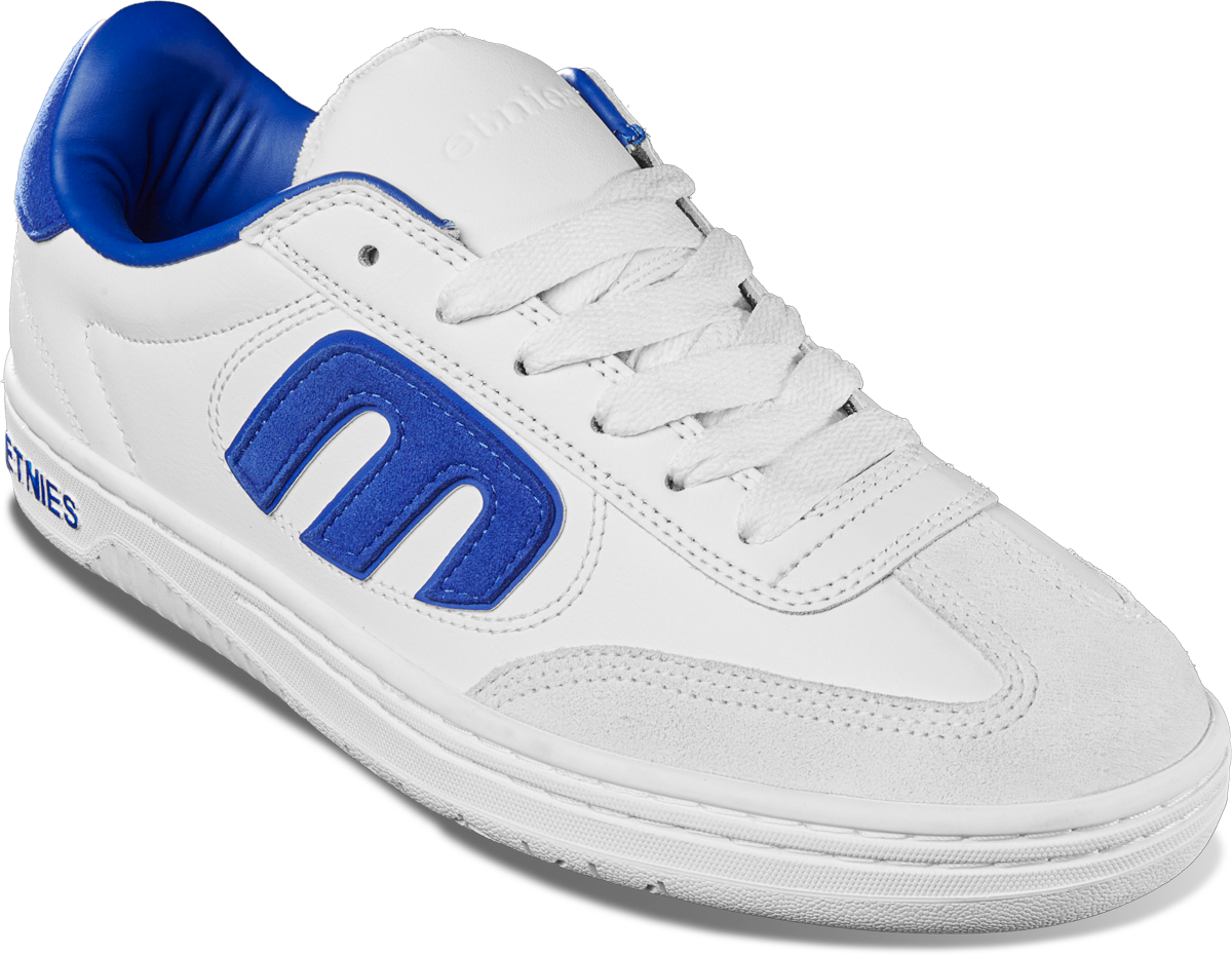 Etnies Mens Locut White Blue Shoes