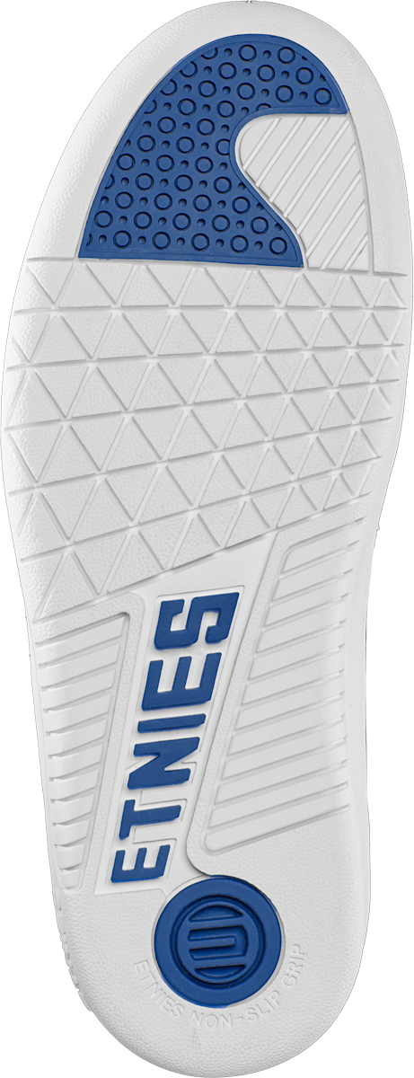 Etnies Mens Locut White Blue Shoes