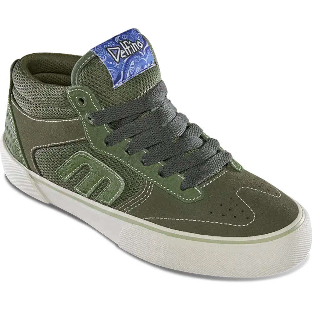 Etnies Men's Windrow Vulc Mid X Fabiana Delfino Green Shoes