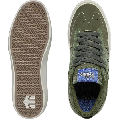 Etnies Men's Windrow Vulc Mid X Fabiana Delfino Green Shoes