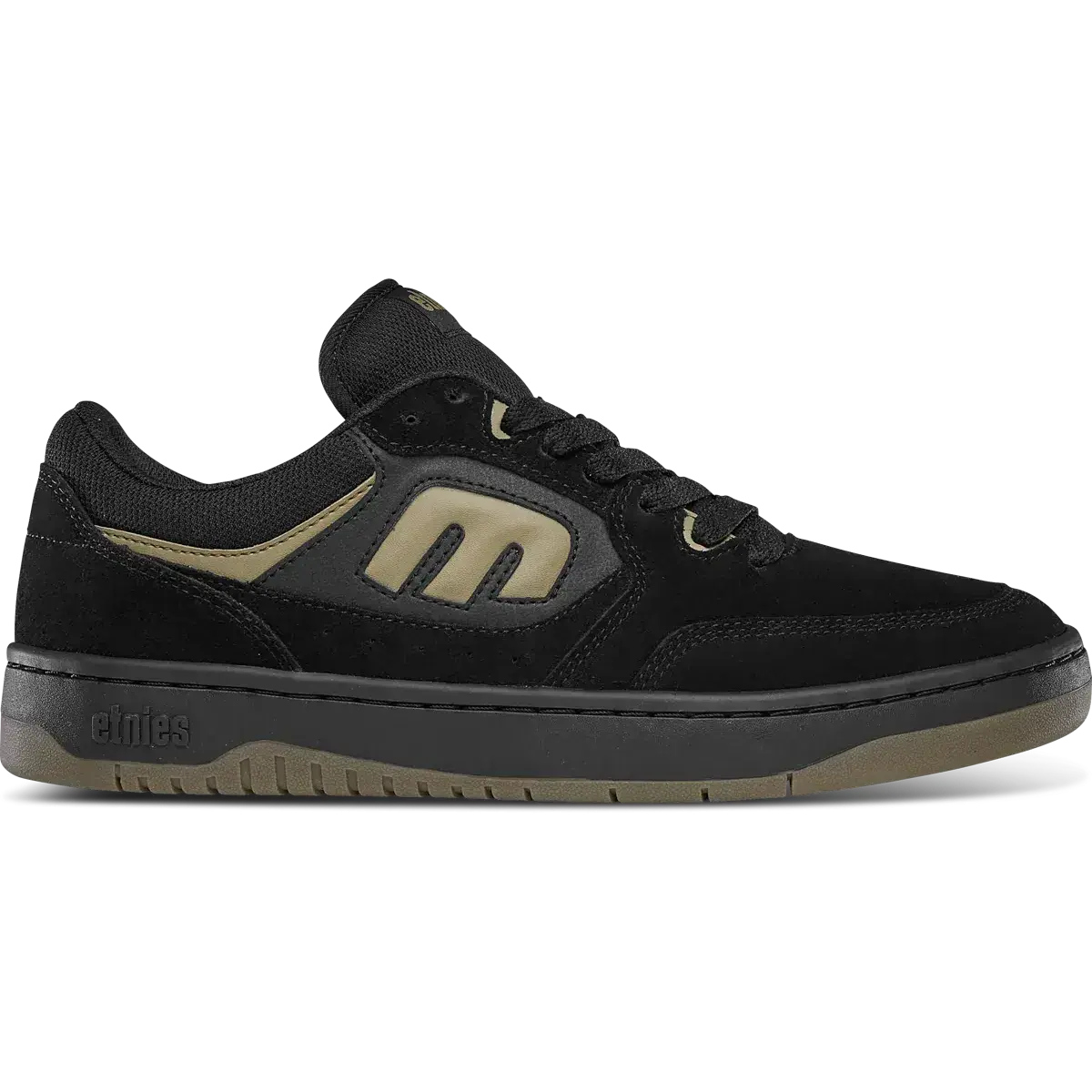 Etnies Men's Loot Black/Black/Gum Shoes