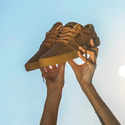 Etnies Men's Barge Ls Premium Brown/Beige/Gum Shoes
