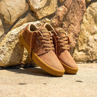 Etnies Men's Barge Ls Premium Brown/Beige/Gum Shoes