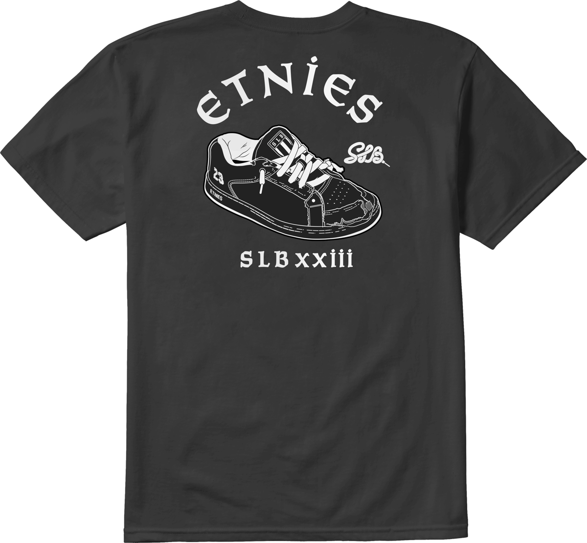 Etnies Mens Slb X Etnies Tee Black T-Shirt