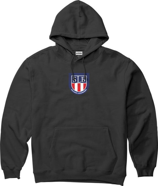 Etnies Mens Slb X Etnies Crest Pullover Black T-Shirt