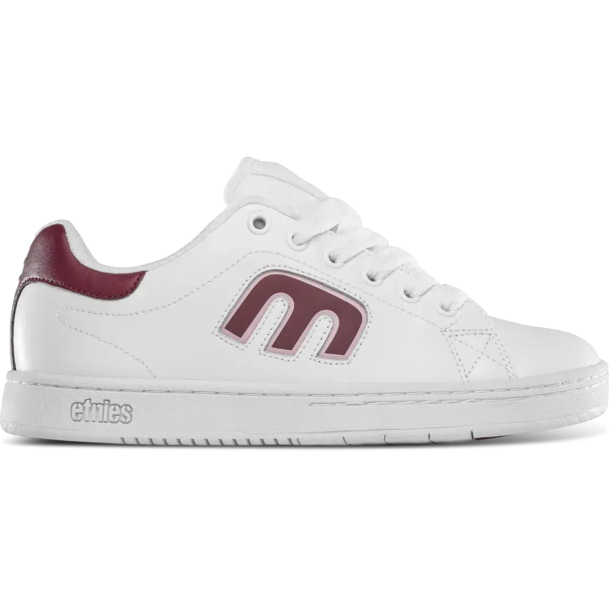 Etnies Women's Callicut Women's X Keep A Breast White/Burgundy Shoes