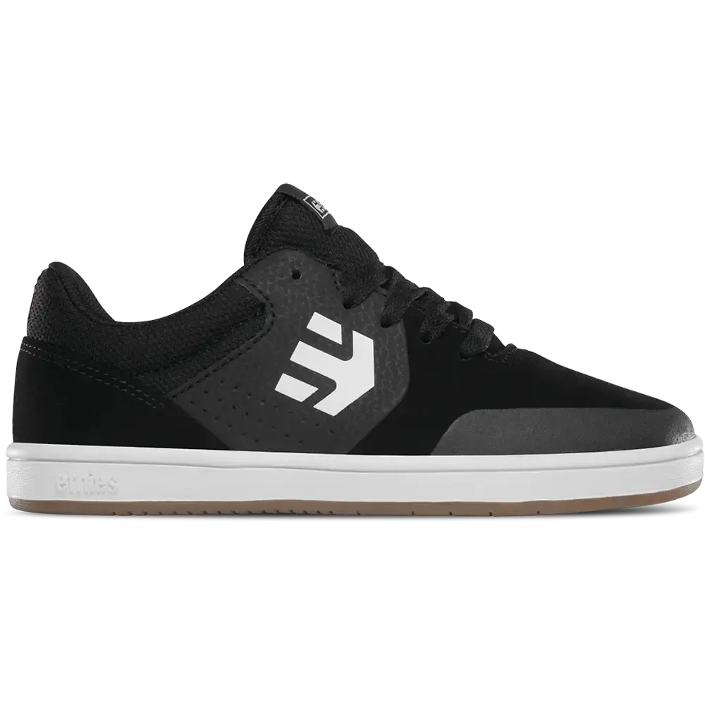 Etnies Boys Marana Boys Black/Gum/White Shoes