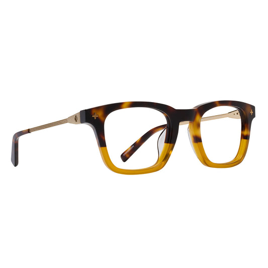 Spy Optics Eyeglass Frames Men's Hardwin Fusion 50 Honey Tortoise Brushed Bronze Eyeglasses