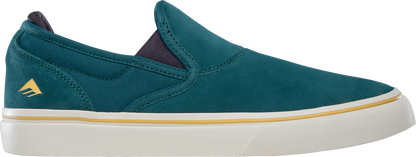 Emerica Mens Wino G6 Slip-On Dark Green Shoes