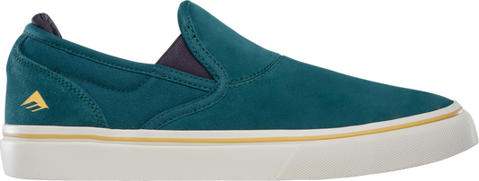 Emerica Mens Wino G6 Slip-On Dark Green Shoes