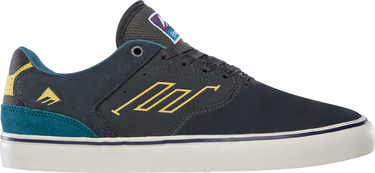 Emerica Mens Low Vulc Dark Navy Shoes