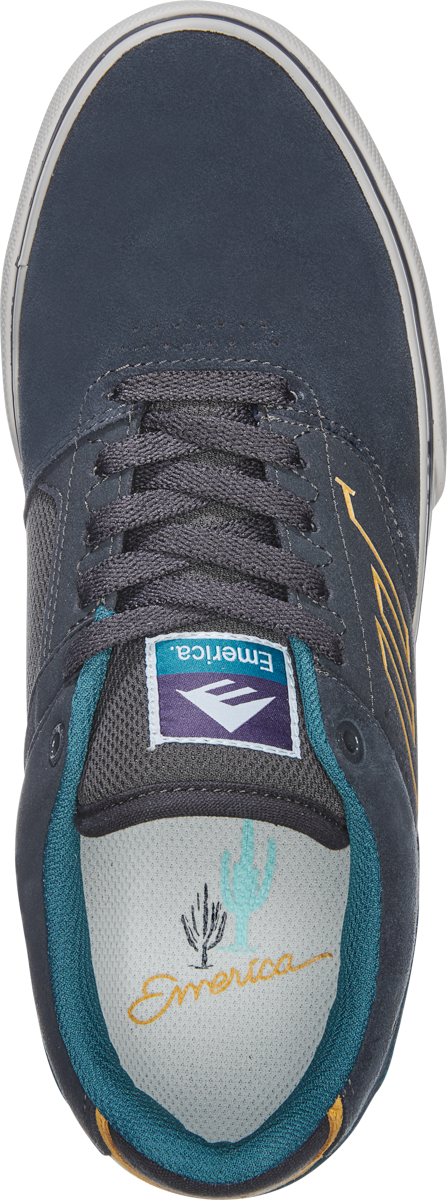 Emerica Mens Low Vulc Dark Navy Shoes