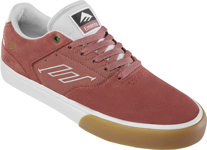 Emerica Mens Low Vulc Burgundy Shoes