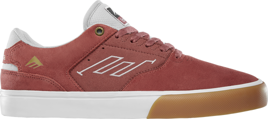 Emerica Mens Low Vulc Burgundy Shoes
