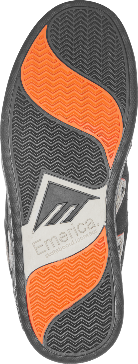 Emerica Mens Og-1 Black Tan Orange Shoes