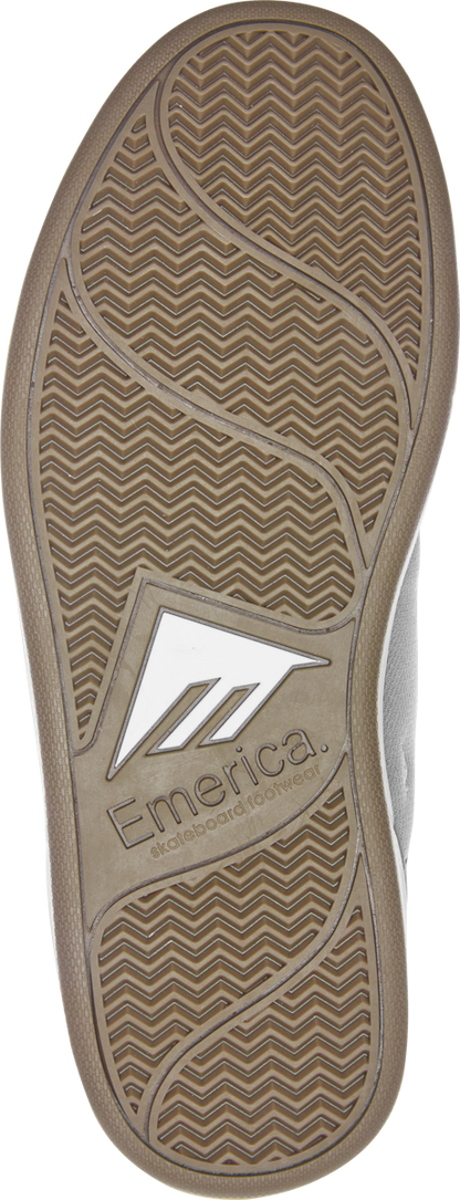 Emerica Mens Heritic Grey Light Grey Shoes