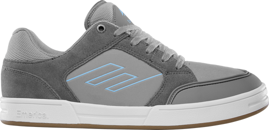 Emerica Mens Heritic Grey Light Grey Shoes
