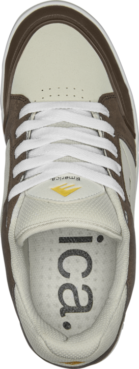 Emerica Mens Heritic Brown Tan Shoes