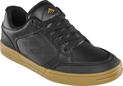 Emerica Mens Heritic Black Gum Shoes