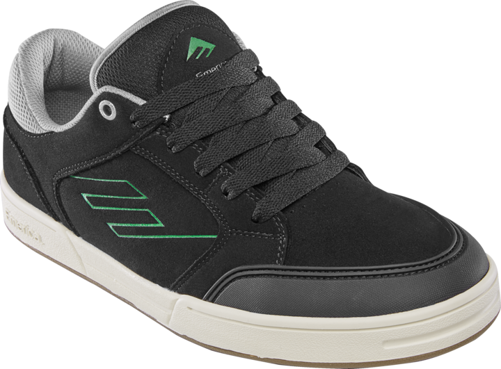 Emerica Mens Heritic Black Tan Shoes