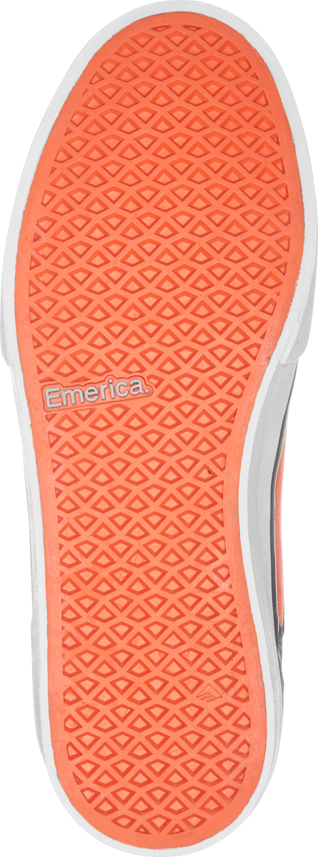 Emerica Mens Cadence Grey Red Shoes