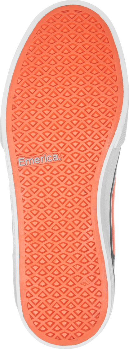 Emerica Mens Cadence Grey Red Shoes