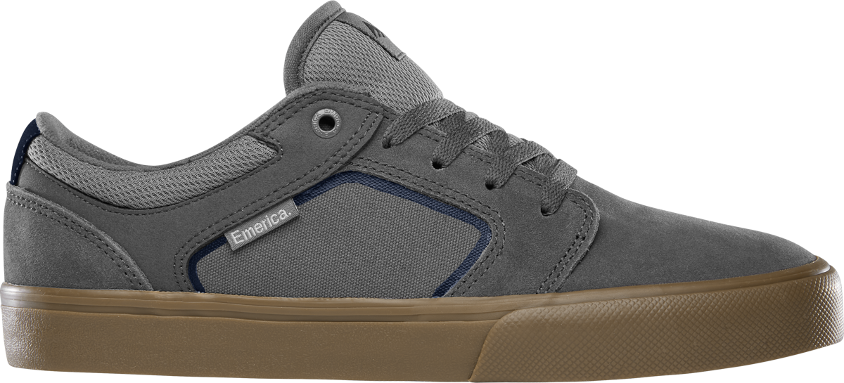 Emerica Mens Cadence Grey Gum Shoes
