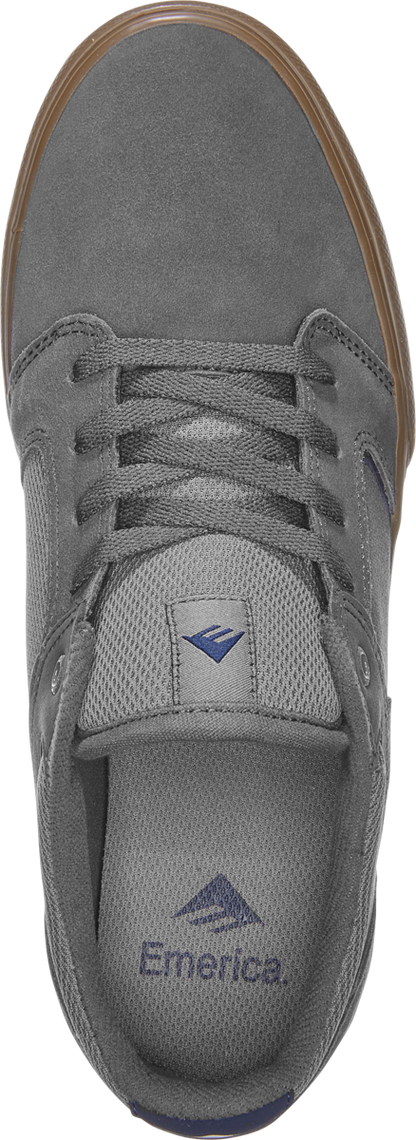 Emerica Mens Cadence Grey Gum Shoes