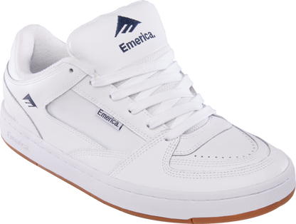 Emerica Mens Mute White Shoes