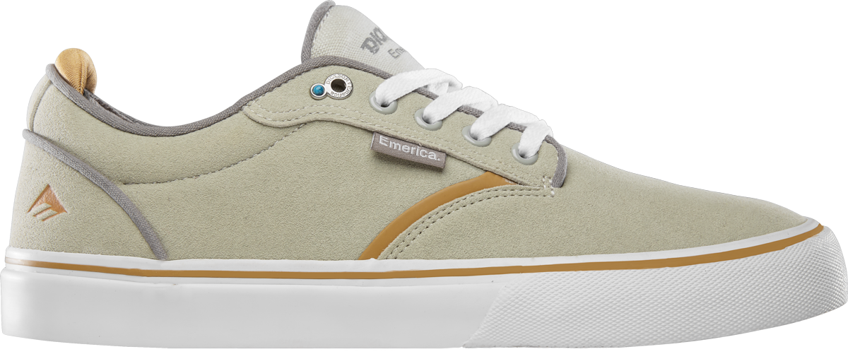 Emerica Mens Dickson Beige Shoes