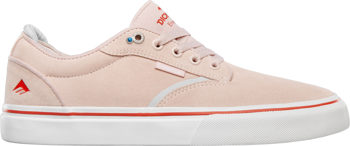 Emerica Mens Dickson Pink Shoes