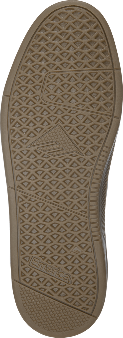 Emerica Mens Romero Laced Burgundy Gum Shoes