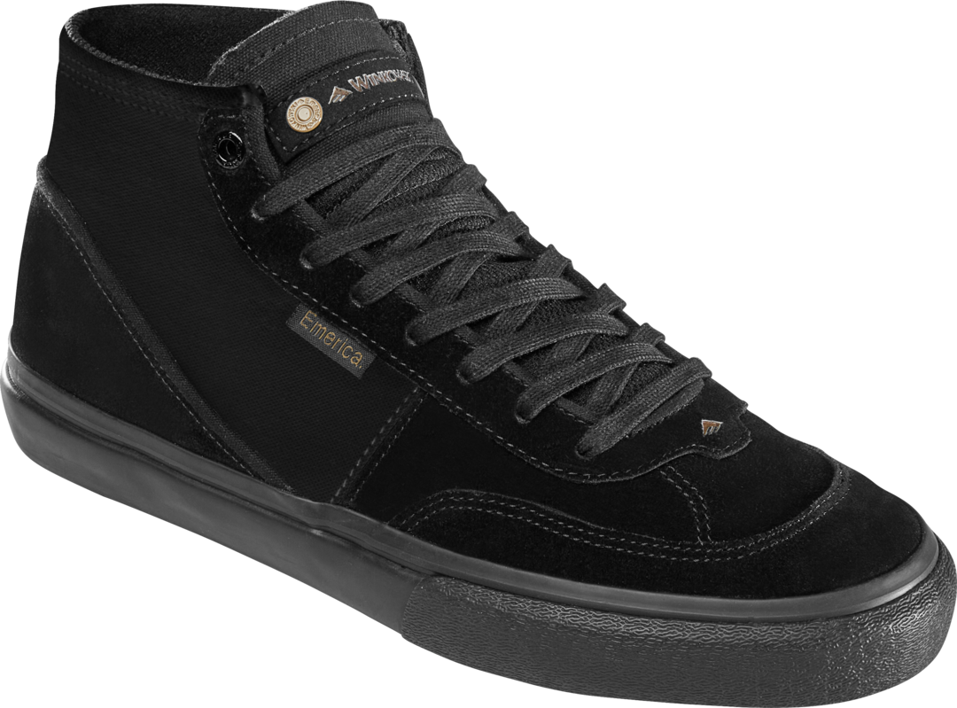 Emerica Mens Winkowski Black Brown Shoes