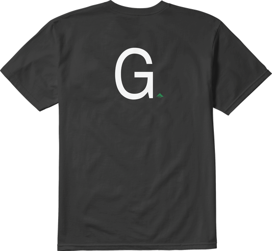 Emerica Mens Hoban G Tee Black Shoes