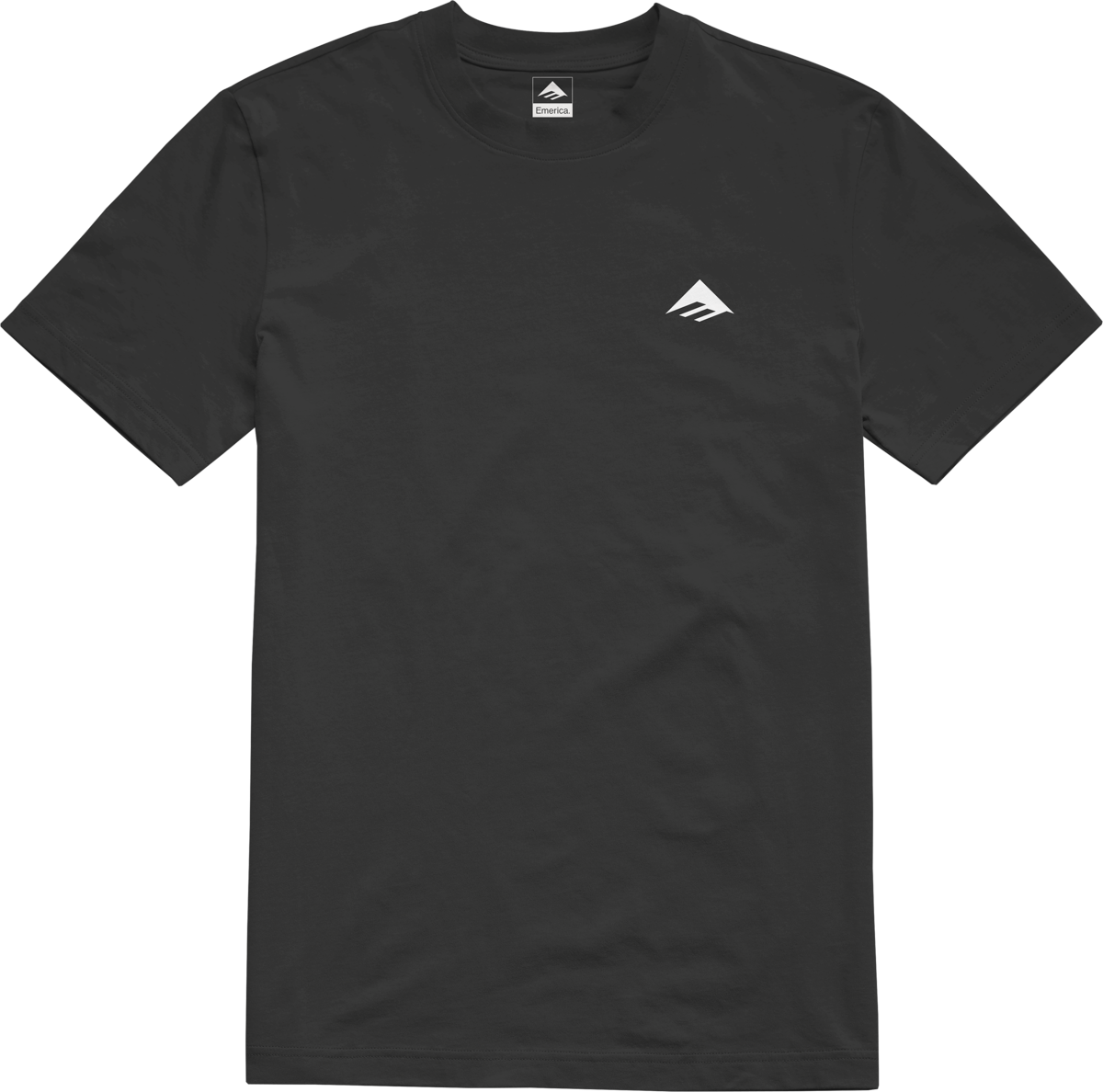Emerica Mens Justified Triangle Tee Black T-Shirt