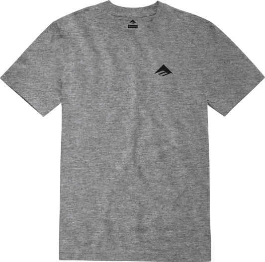 Emerica Mens Justified Triangle Tee Grey Heather T-Shirt