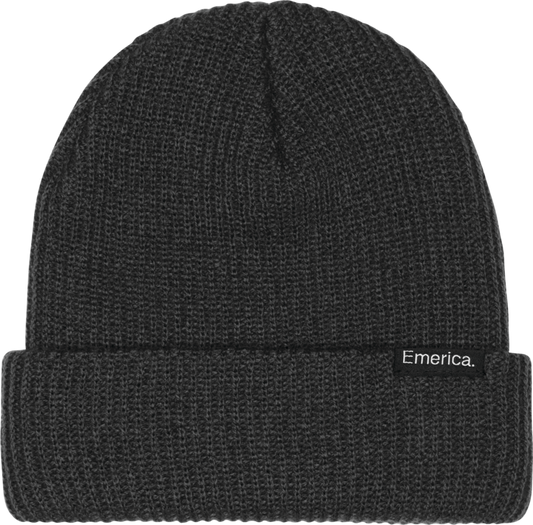 Emerica Mens Logo Clamp Black Beanie