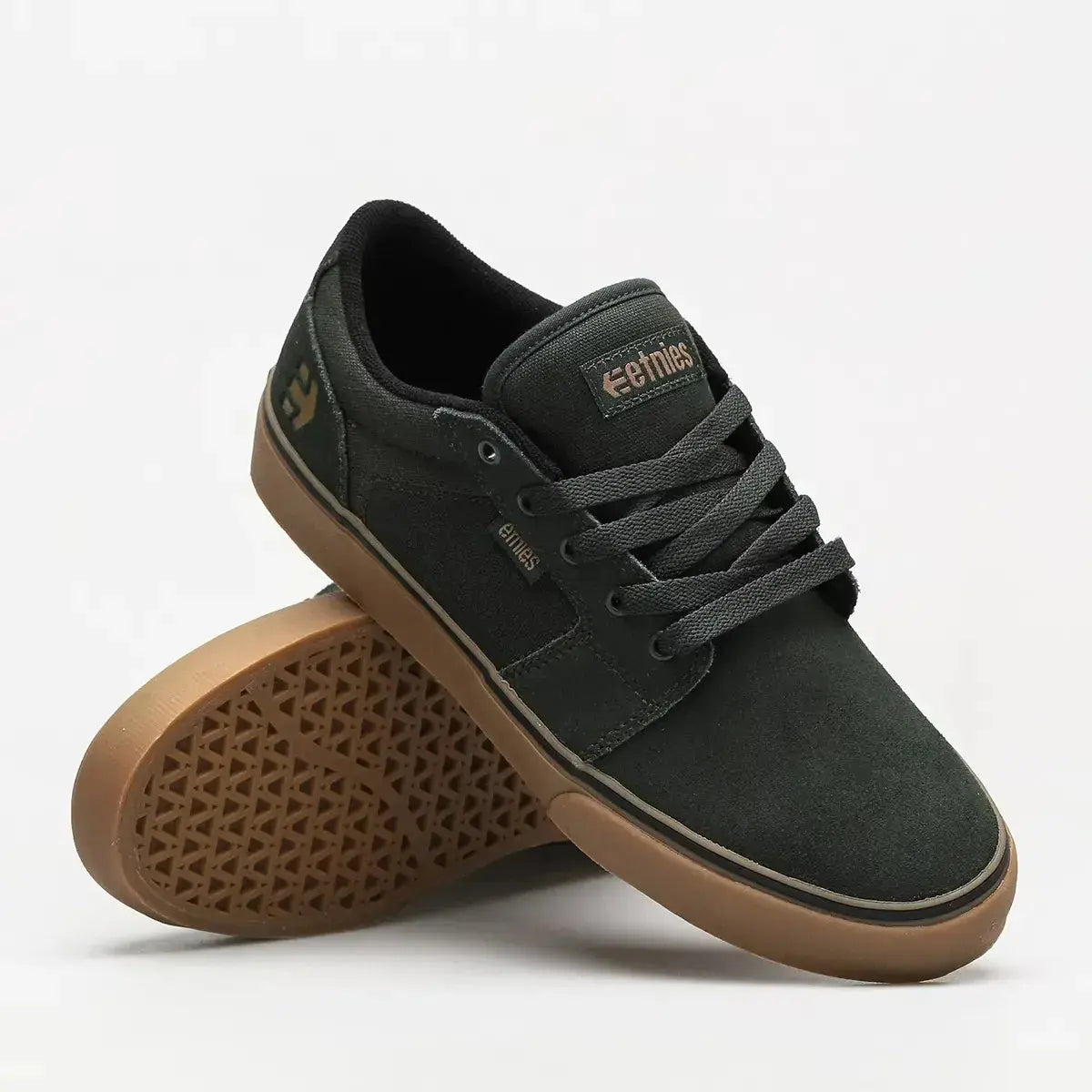 Etnies Men's Barge Ls Green/Gum Shoes