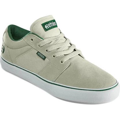 Etnies Men's Barge Ls White/Green/Gum Shoes