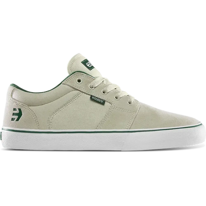 Etnies Men's Barge Ls White/Green/Gum Shoes