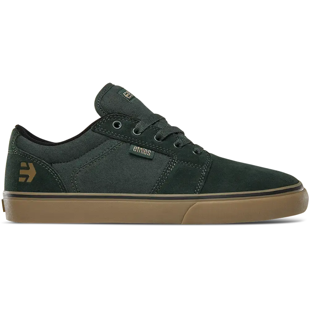 Etnies Men's Barge Ls Green/Gum Shoes