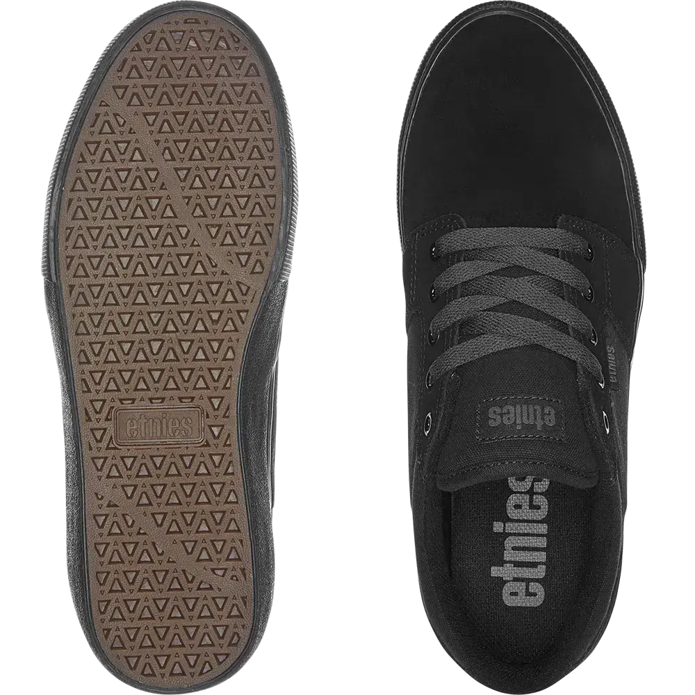 Etnies Men's Barge Ls Black/Dirty Wash Shoes